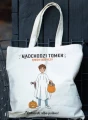 Personalizowana torba na cukierki na Halloween z własną postacią